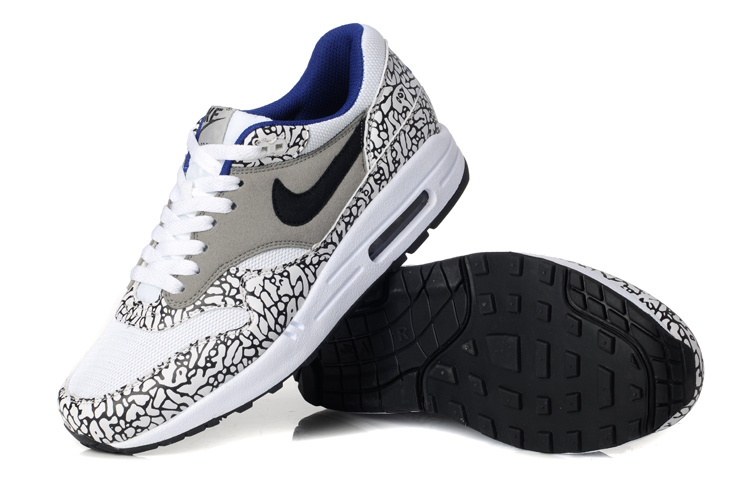 New Men'S Nike Air Max Black/White/ Grey